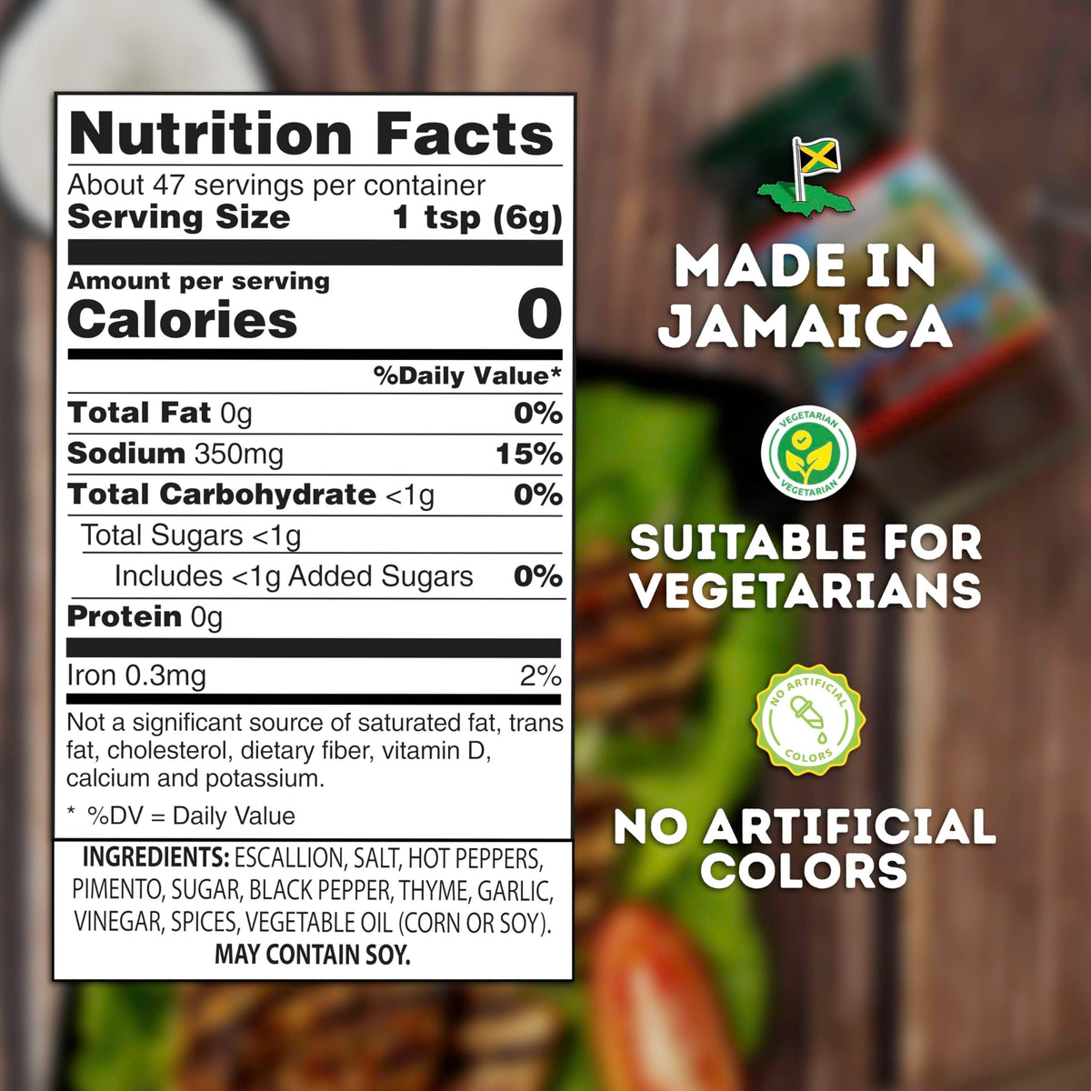 Grace Jamaican Mild Jerk Seasoning - 2 x 10oz Jars | Mild Caribbean Jerk for Chicken & Oxtail