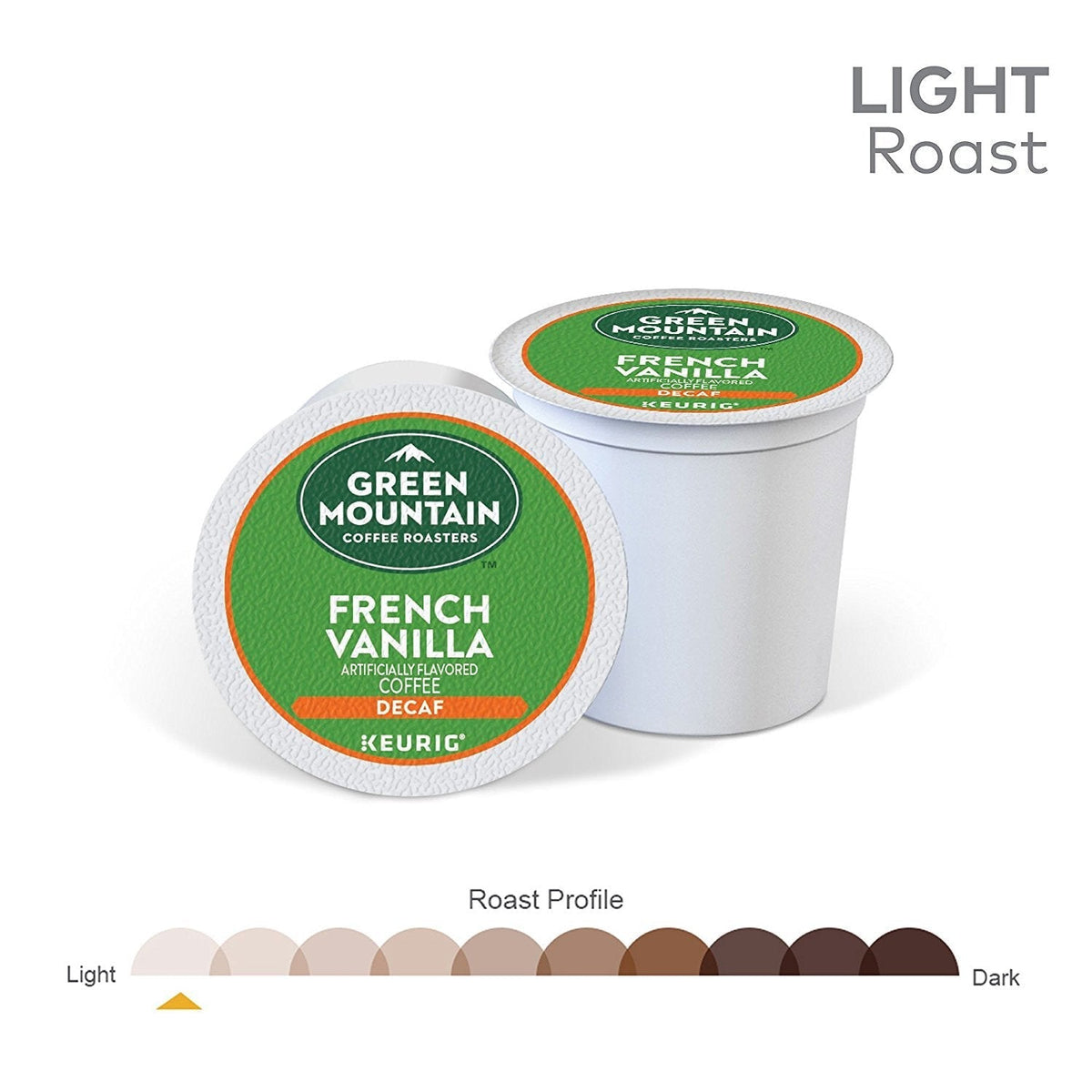 Green Mountain Coffee Roasters Keurig French Vanilla Decaf K-Cups, 48-Count