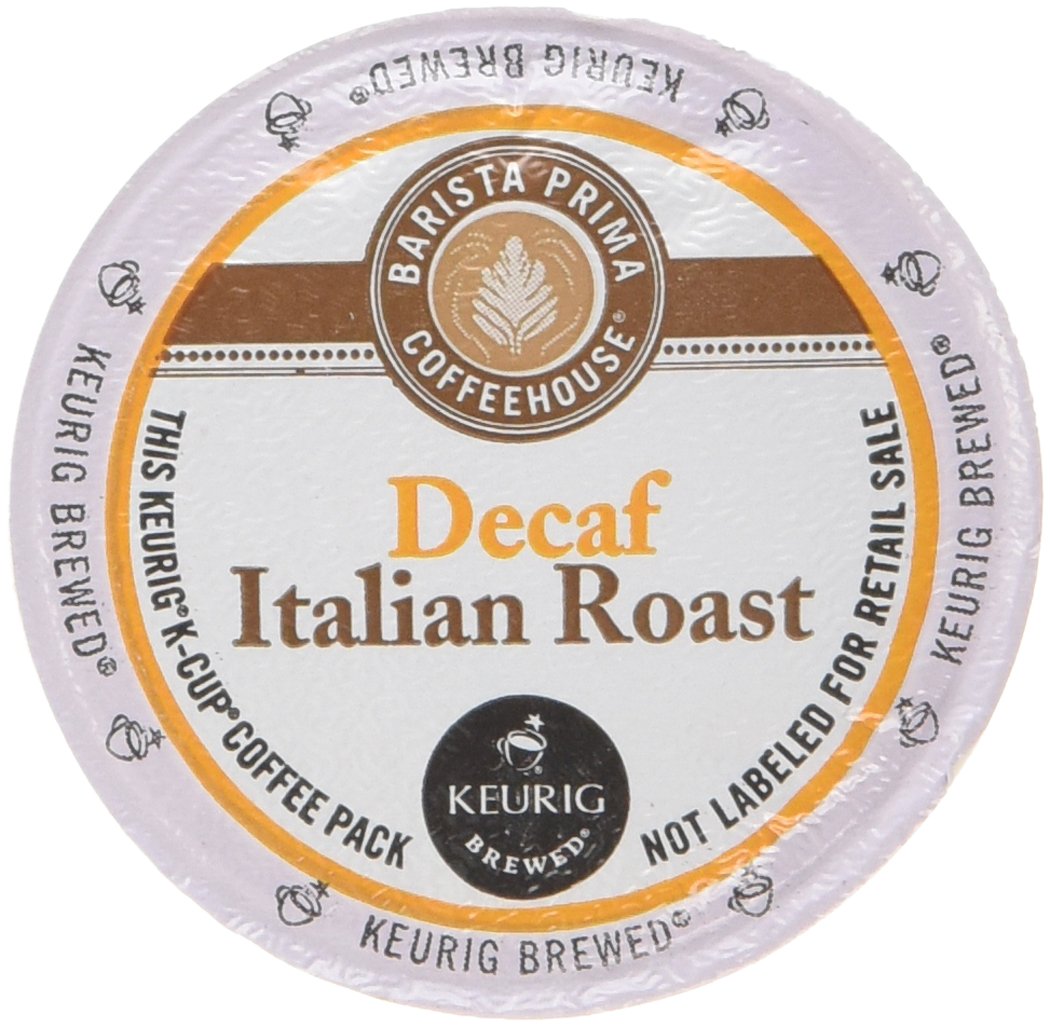 Green Mountain Coffee Roasters Barista Prima Decaf Italian K-Cups – 24 Ct, Keurig Compatible