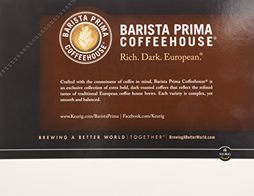 Green Mountain Coffee Roasters Barista Prima Decaf Italian K-Cups – 24 Ct, Keurig Compatible
