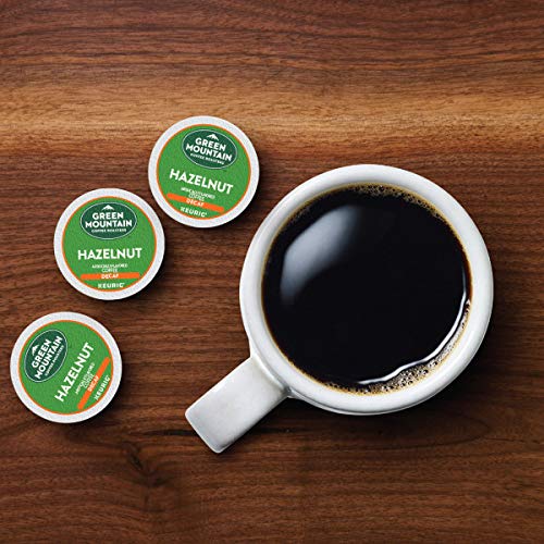 Green Mountain Coffee Roasters Hazelnut Decaf K-Cups, Light Roast, 48 Count