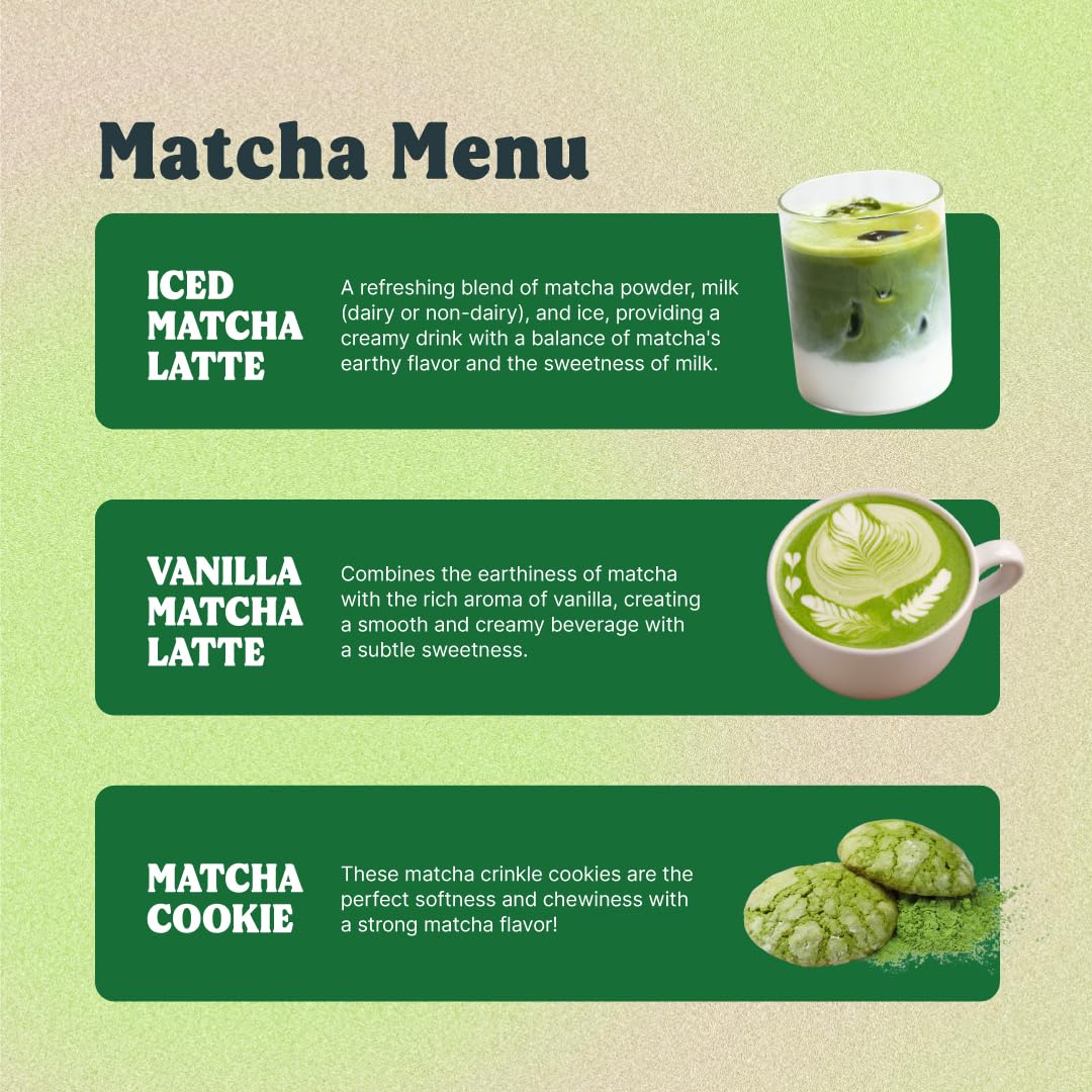 GRIN MOOD Matcha Powder – Organic Korean Green Tea, Decaffeinated, Halal (3.53oz, Premium Grade)