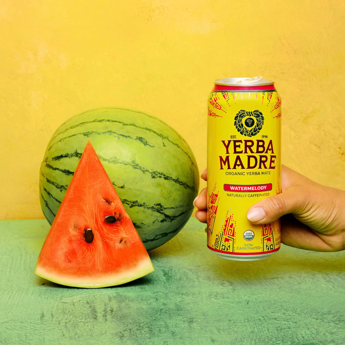 Guayaki Yerba Madre Organic Yerba Mate — Watermelody (12-Pack) | Smooth Plant-Based Energy
