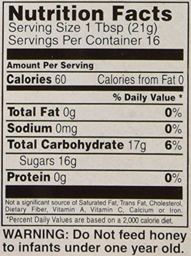 Gunter's Pure Clover Honey Bears - 12 oz x6 | 100% Natural U.S. Grade A, Kosher U