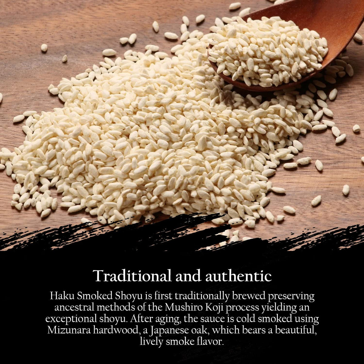 HAKU Smoked Shoyu Soy Sauce (750 ml) Aged 2 Years — Japanese Artisanal Umami