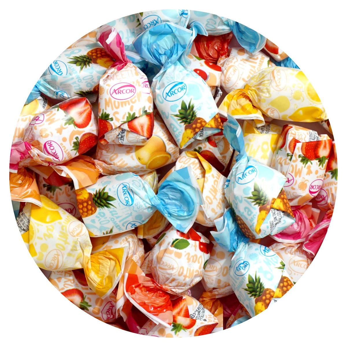 Arcor Fruit Filled Candy – 5 lb Bulk Bag | The Hampton Candy Company