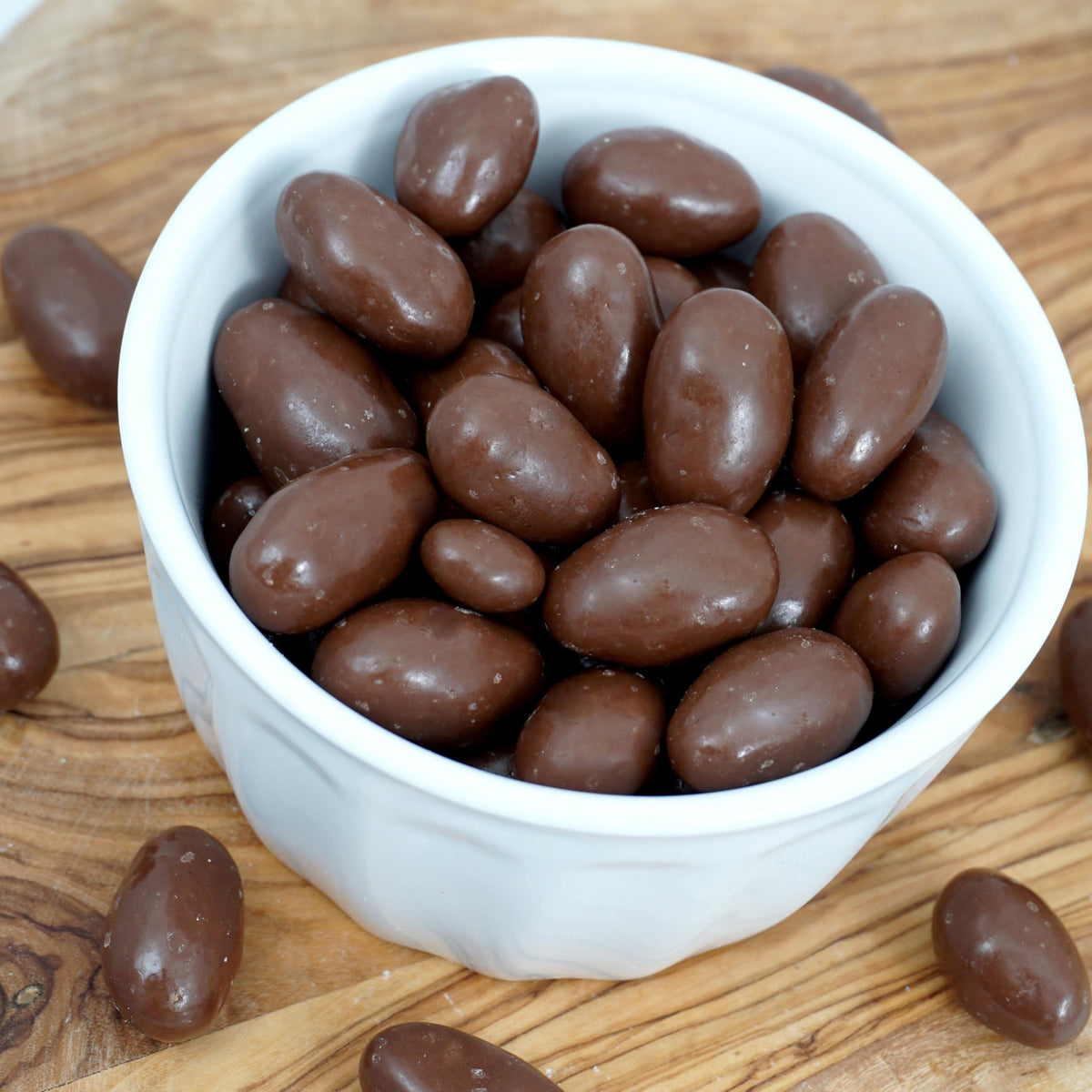 The Hampton Candy Company Milk Chocolate Covered Almonds - 1 lb Bulk Bag