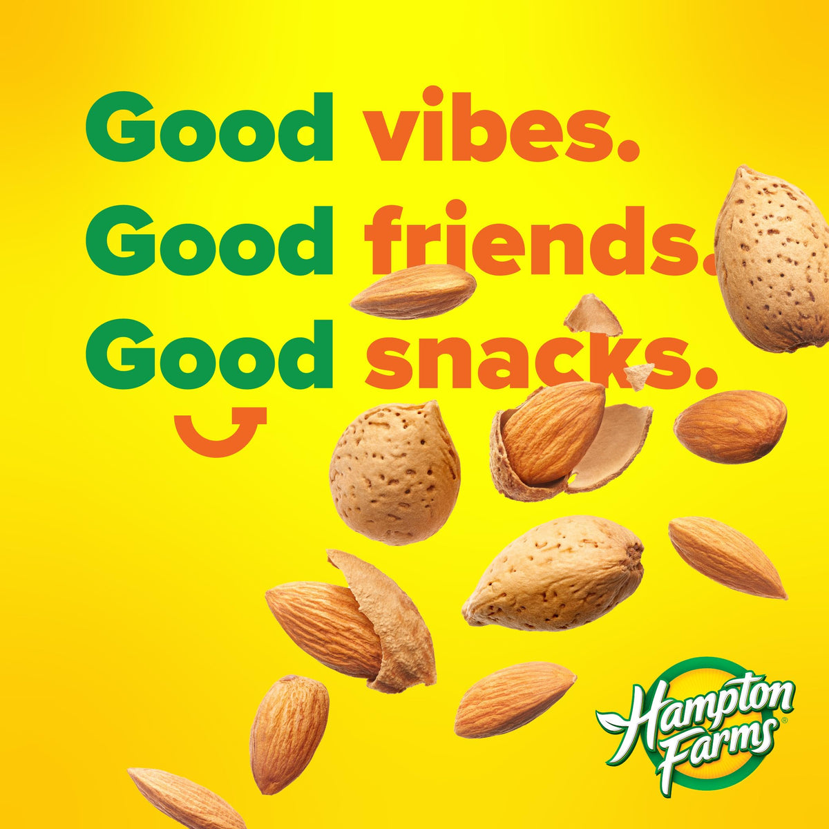 Hampton Farms Super Extra-Large Sweet Honey Roasted Peanuts – 40 oz Resealable Bag, 2-Pack