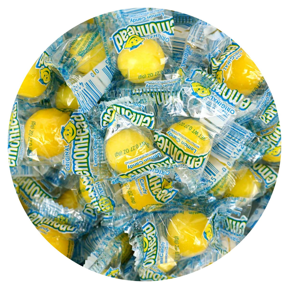 Lemonheads Candy 4lb Bulk Bag | The Hampton Popcorn Company