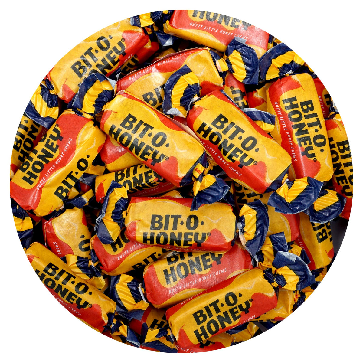 BitOHoney Candy — 3 lb Bag, Individually Wrapped Honey Taffy | The Hampton Popcorn Company