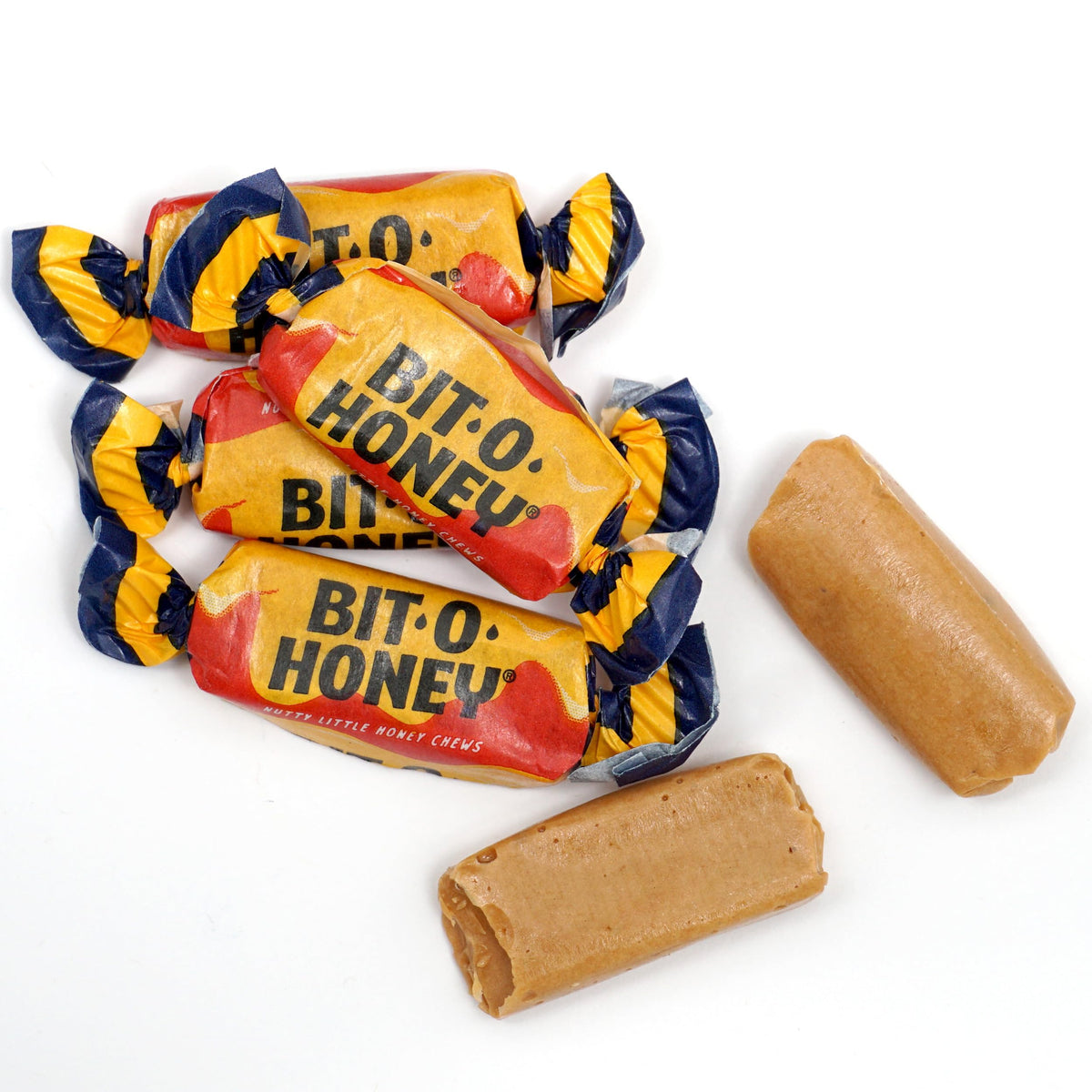 BitOHoney Candy — 3 lb Bag, Individually Wrapped Honey Taffy | The Hampton Popcorn Company