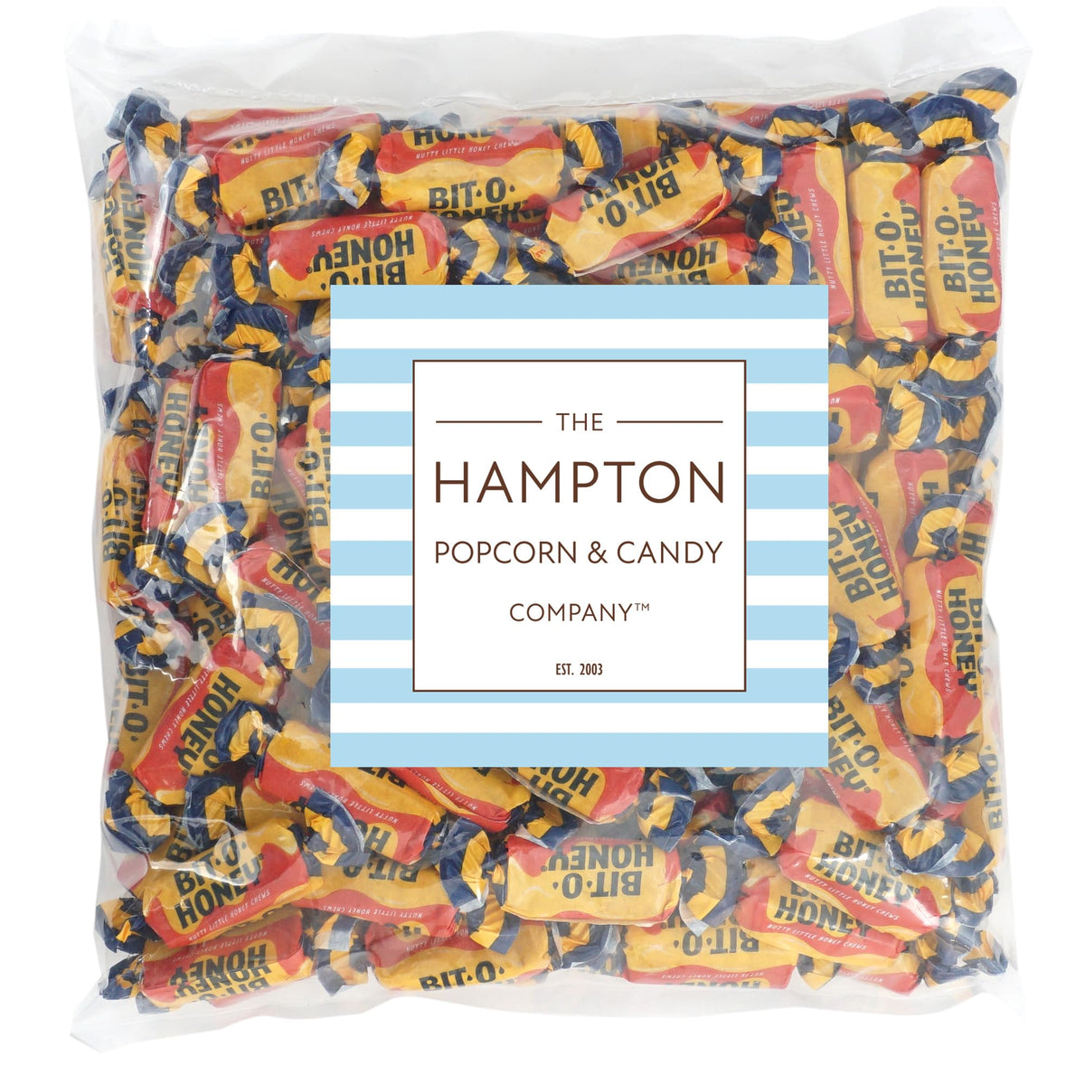 BitOHoney Candy — 3 lb Bag, Individually Wrapped Honey Taffy | The Hampton Popcorn Company