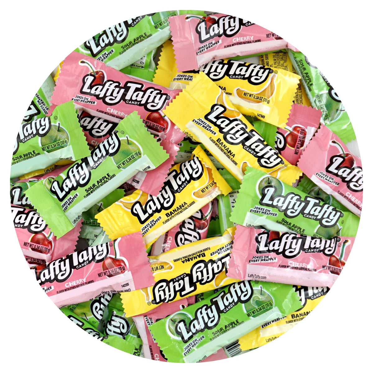 Laffy Taffy Candy – 2lb Bulk Bag (Approx. 90 Pieces) | The Hampton Popcorn & Candy Company