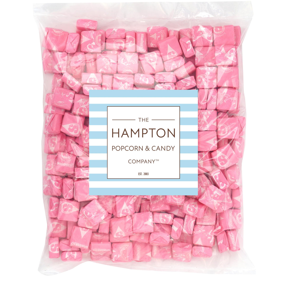 Starburst All Pink Candy 3lb Bulk Bag (Approx. 270 Pieces) | The Hampton Candy Company