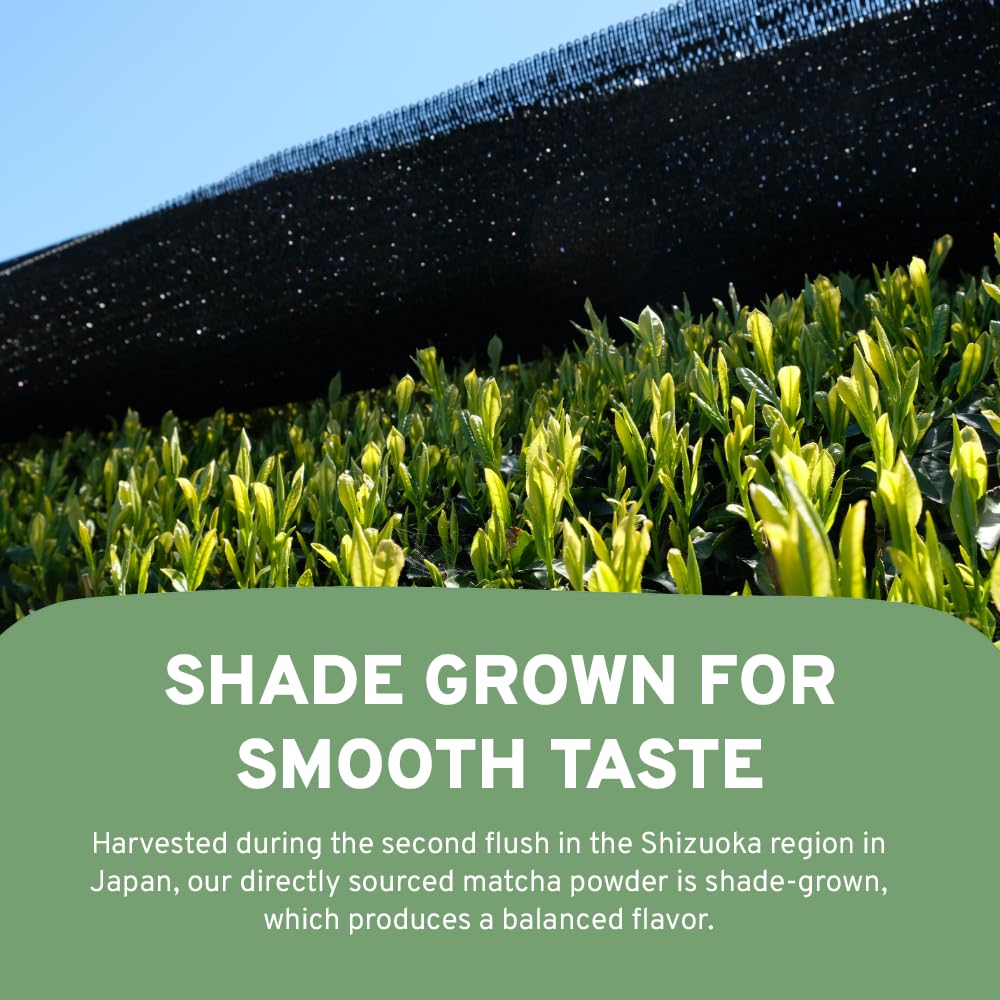 HANDPICK Japanese Organic Matcha Green Tea Powder - 100 Servings | Sourced from Japan, Authentic Harvest, Resealable Pouch
