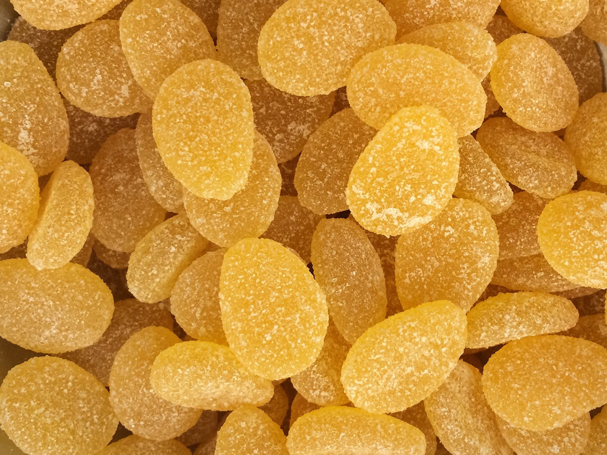 HARIBO Ginger-Lemon Gummy Candy – 4 Ounce Share Size Bags (Pack of 12)