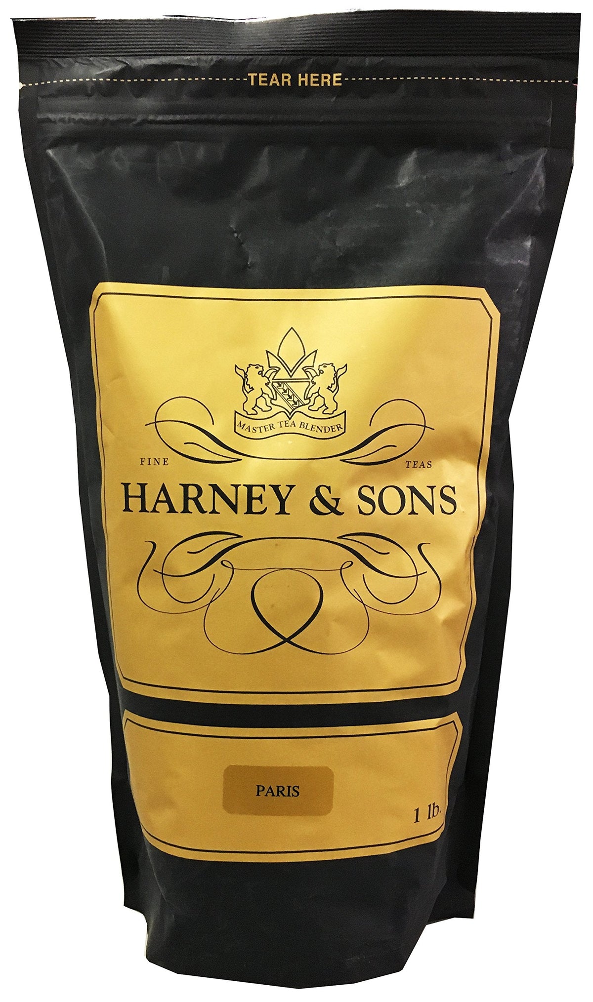 Harney & Sons Paris Tea | Loose Black Tea with Bergamot, Vanilla & Caramel – 16 oz