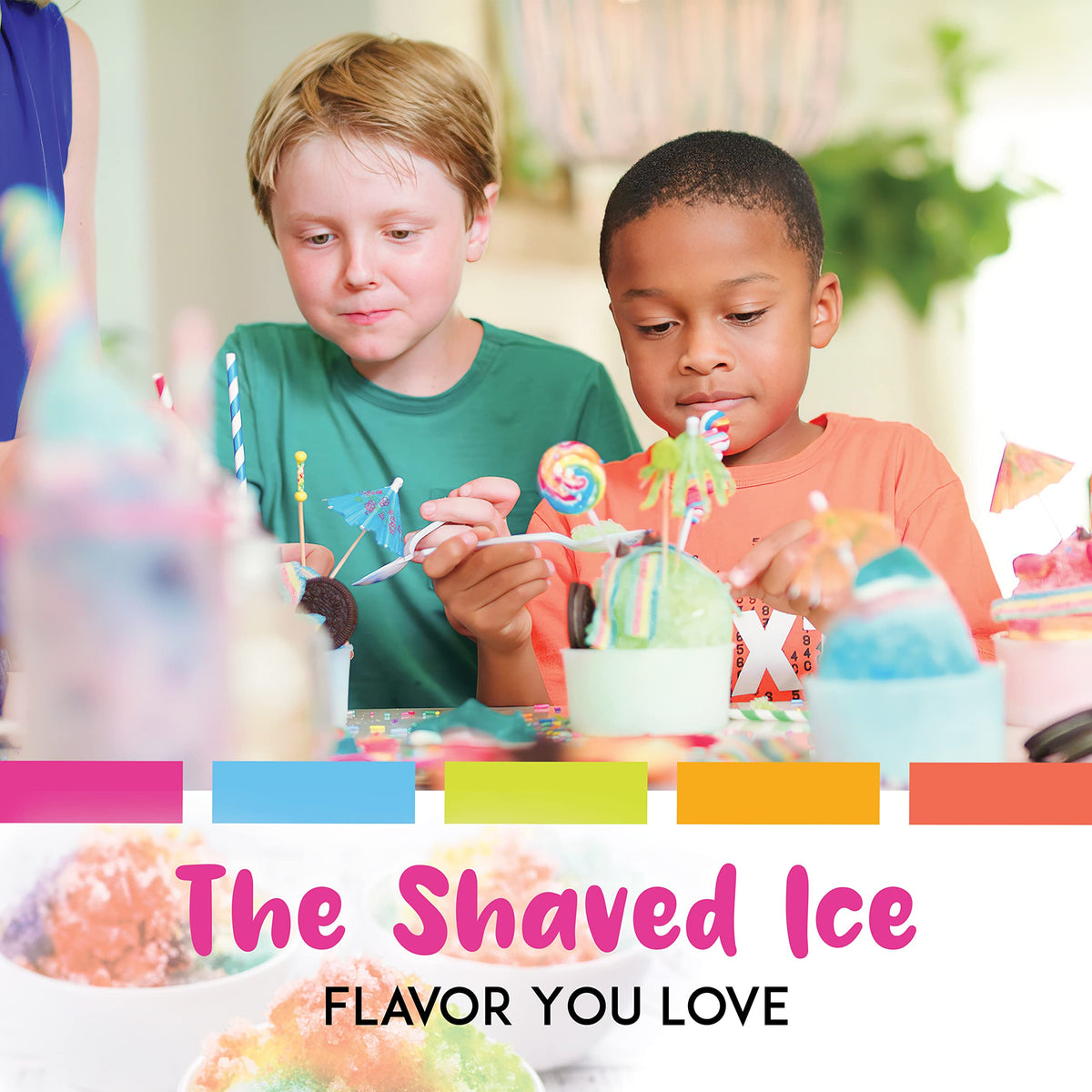 Hawaiian Shaved Ice Syrup Assortment – 3x16oz Bottles (Cherry, Grape, Blue Raspberry) | Allergy-Friendly