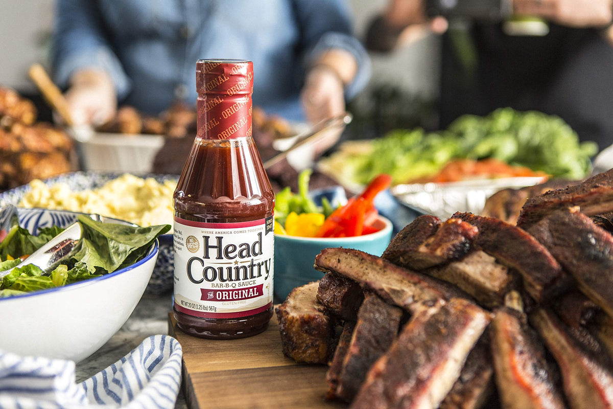 Head Country Original BBQ Sauce – 80 oz Jug | Sweet & Savory Championship Barbecue Sauce For Chicken, Pork, Ribs & Burgers