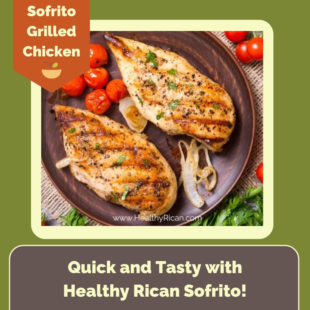 Healthy Rican Salt-Free Adobo, Sazon & Sofrito Bundle – Non-GMO, Gluten-Free
