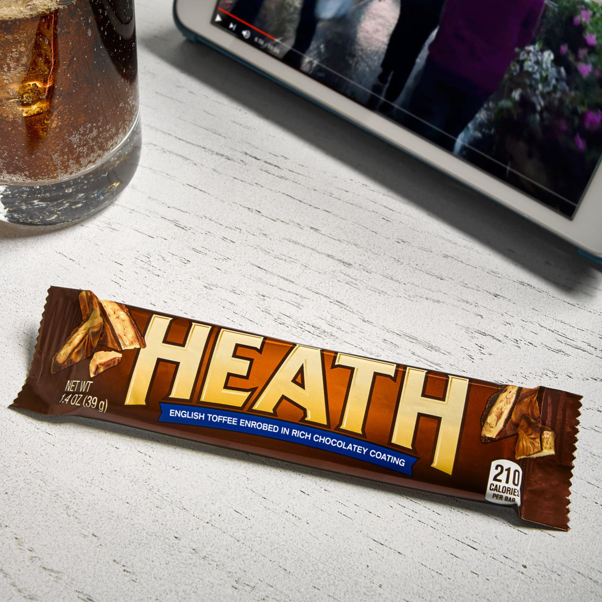HEATH Chocolatey English Toffee Bars – 18 Count, 1.4 oz Each | Kosher & Gluten Free