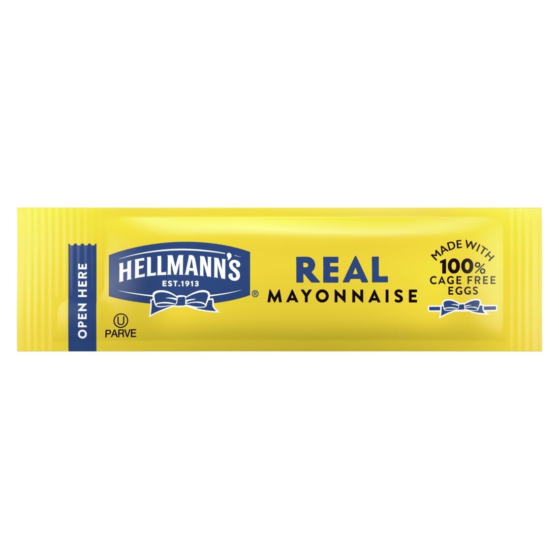 Hellmann’s Real Mayonnaise Stick Packets – Easy Open, Gluten Free, Cage Free Eggs (0.38 oz, 210 Pack)