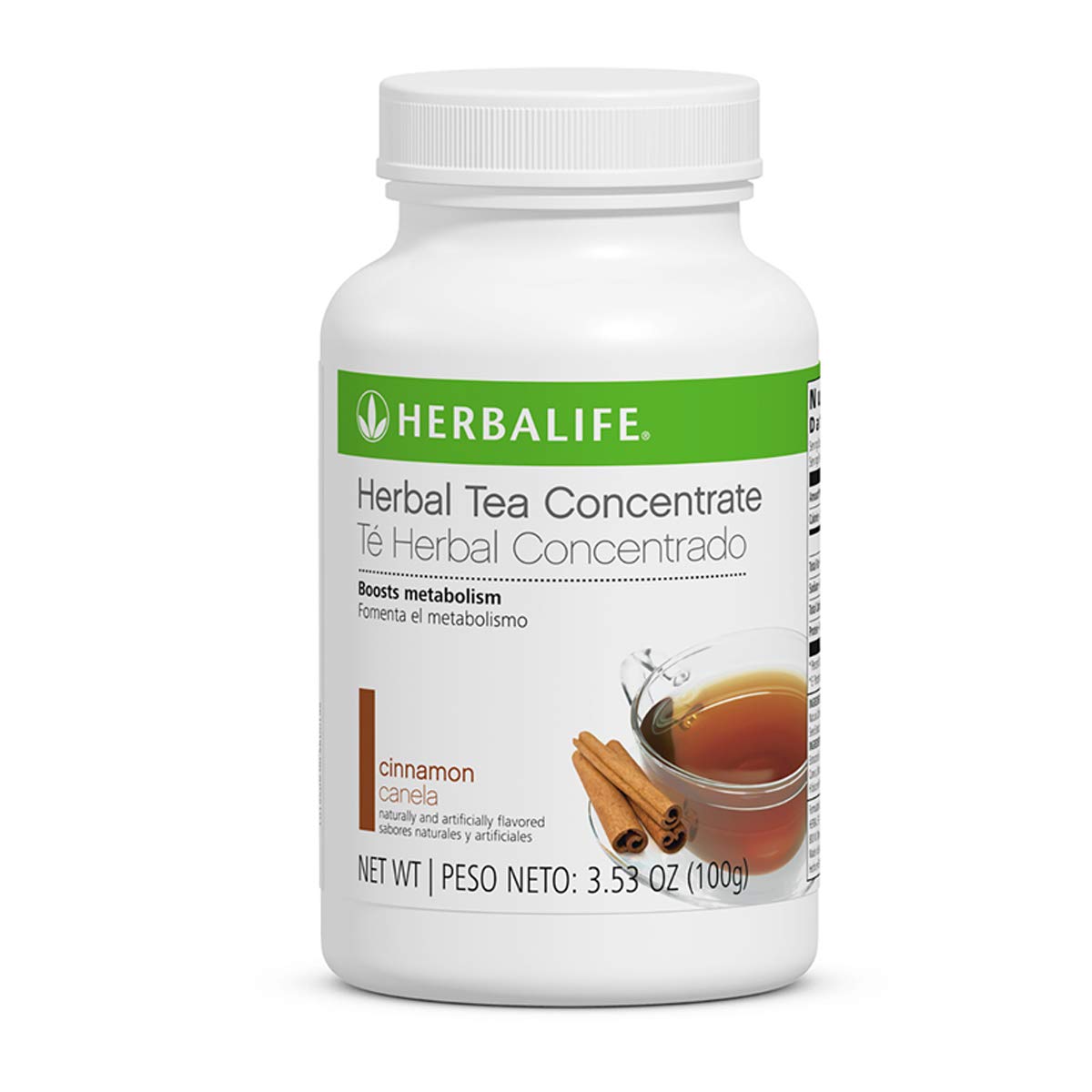 Herbalife Metabolism Booster Herbal Tea Cinnamon Flavor - 3.53 oz (100 g)