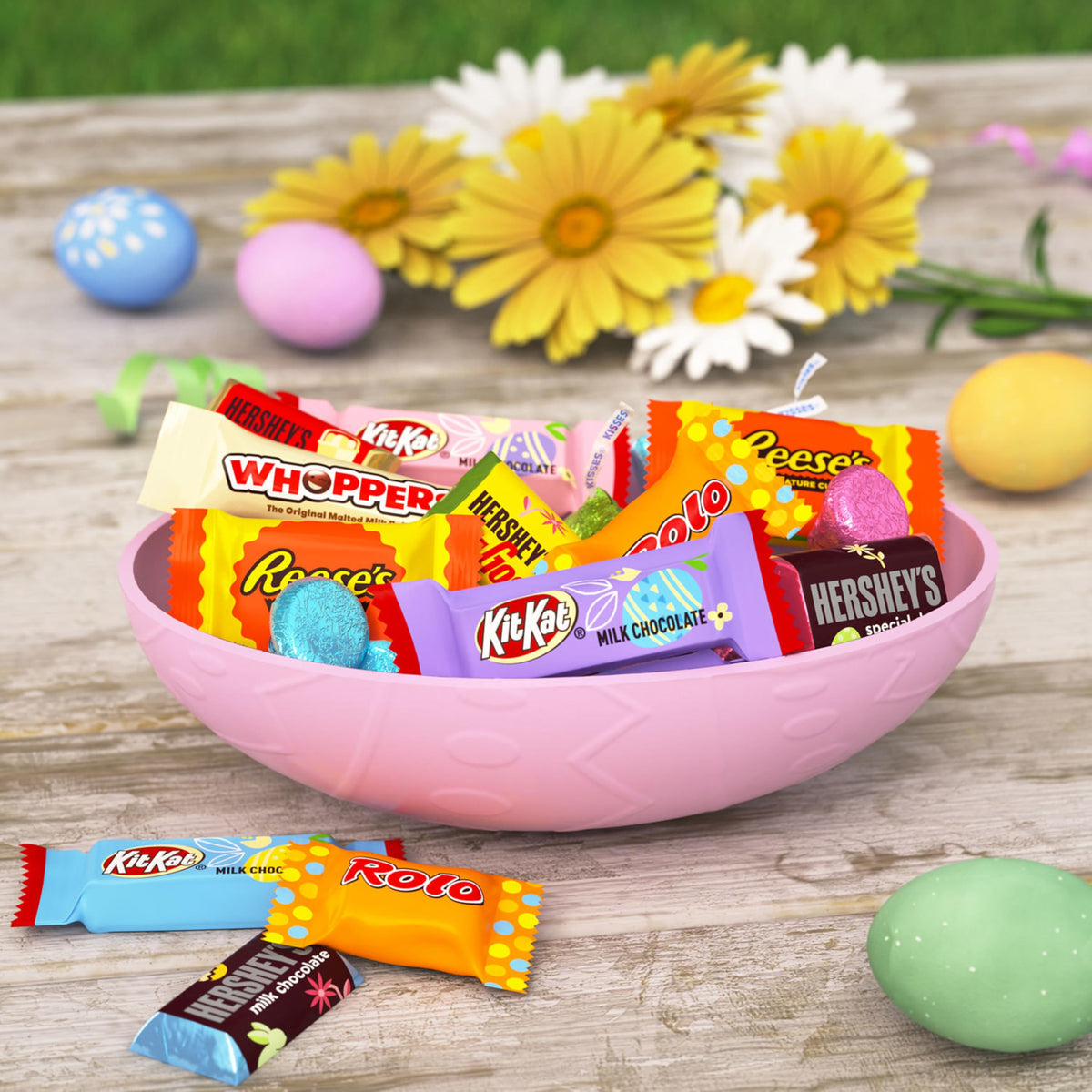 Hershey Assorted Flavored Candy Bulk Bag – 64.5 oz, 270 Pieces