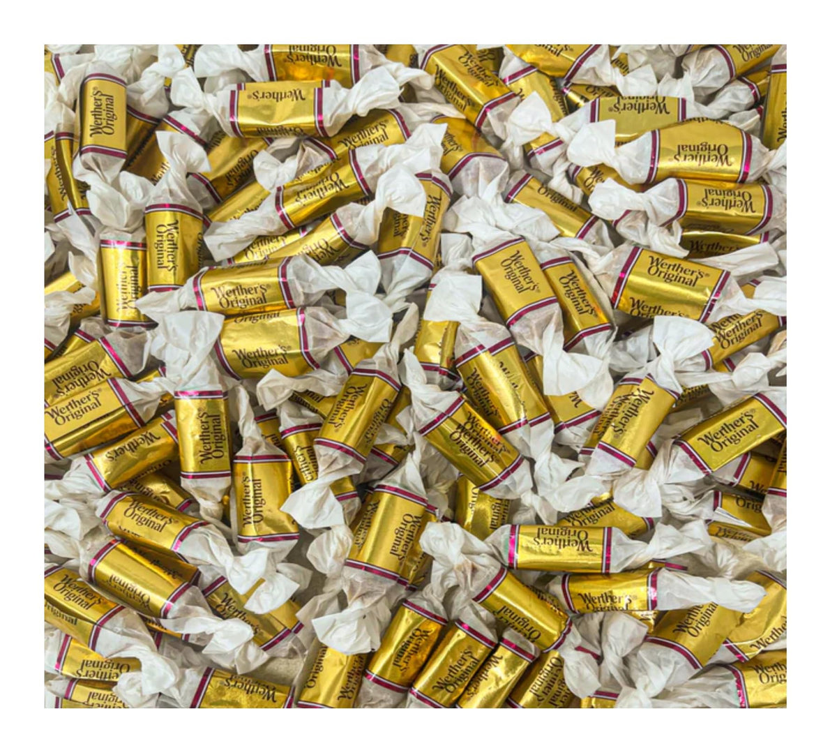 Hersheys Werther Soft Caramel Candies – 2 lb Bag | Classic Creamy Caramel Treat for Sharing