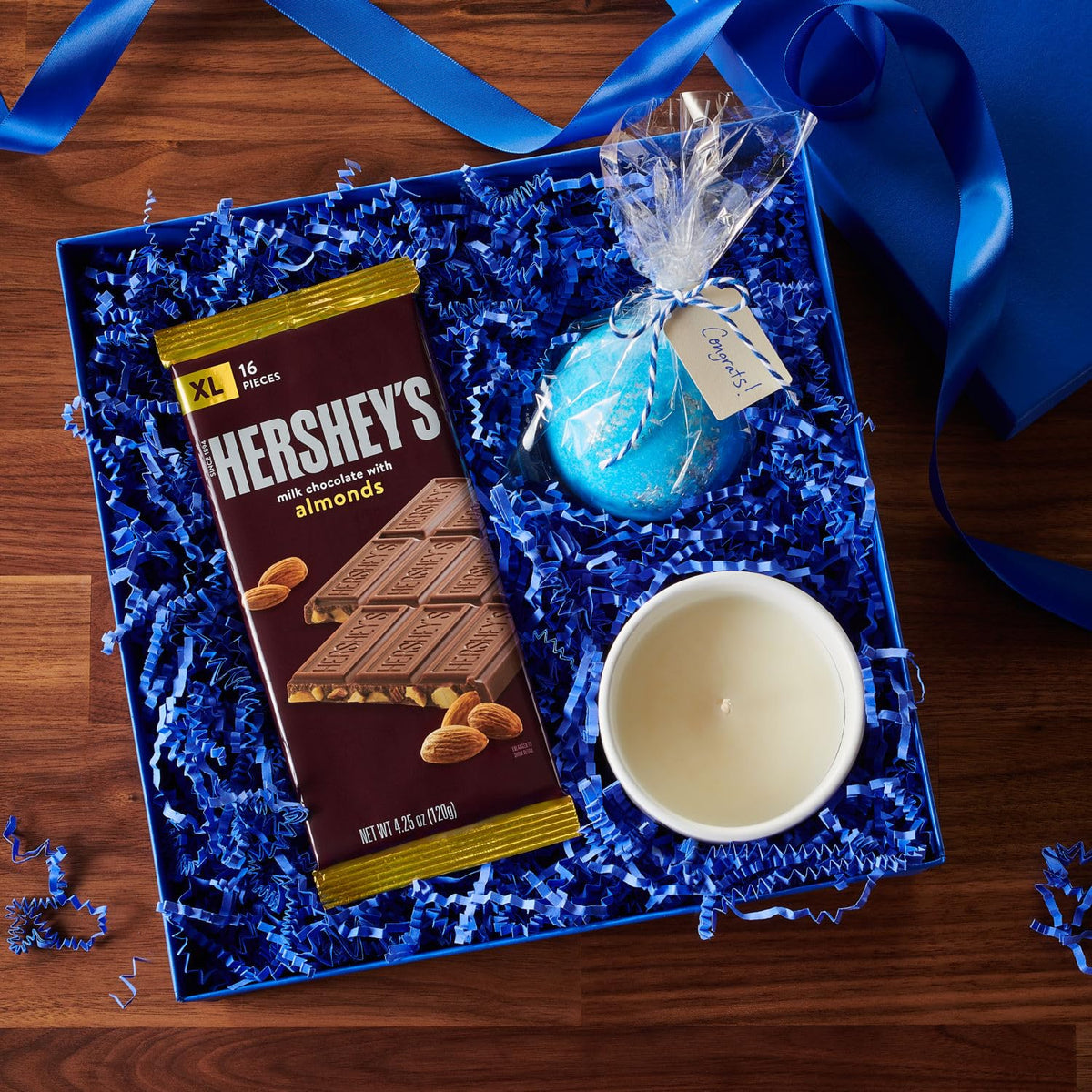 HERSHEY'S Milk Chocolate with Almonds XL Bars – 12 Count, 4.25 oz
