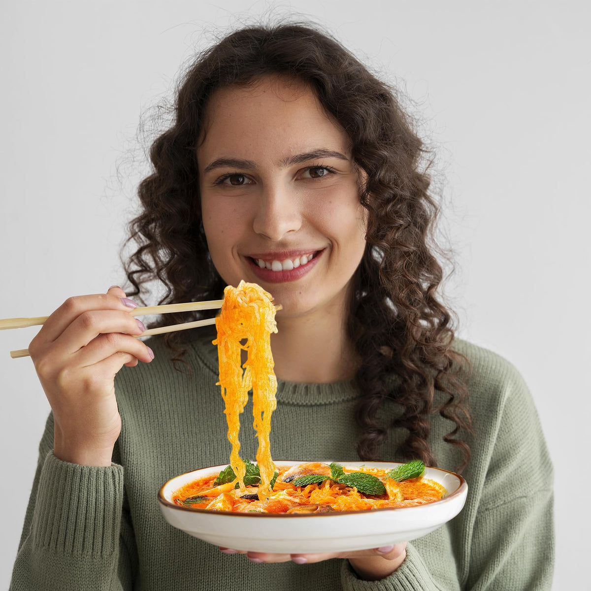 Hethstia Konjac Noodle – Ready-to-Eat Shirataki Angel Hair, Low Carb, Gluten-Free, Vegan & Keto