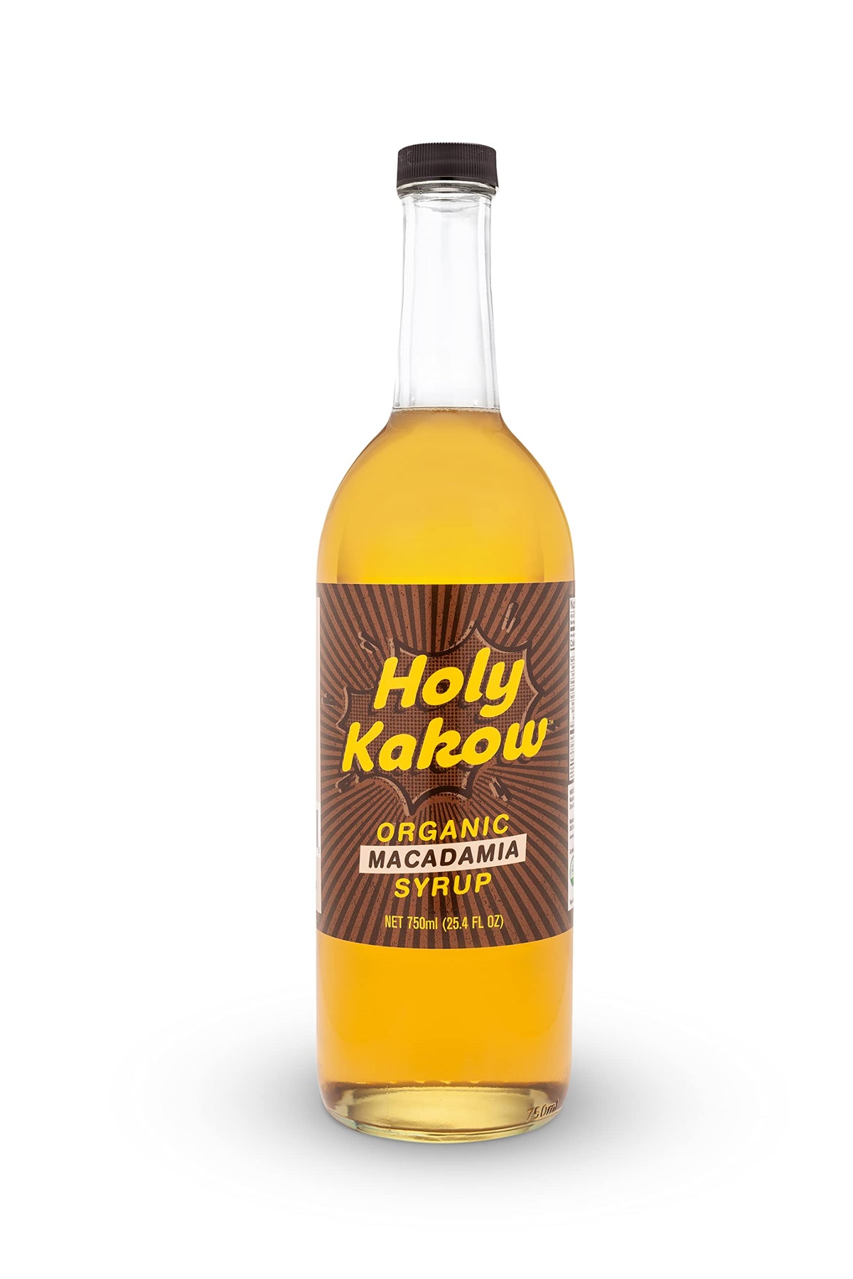 Holy Kakow Cafe Organic Macadamia Syrup - Macadamia Coffee Syrup 750ml