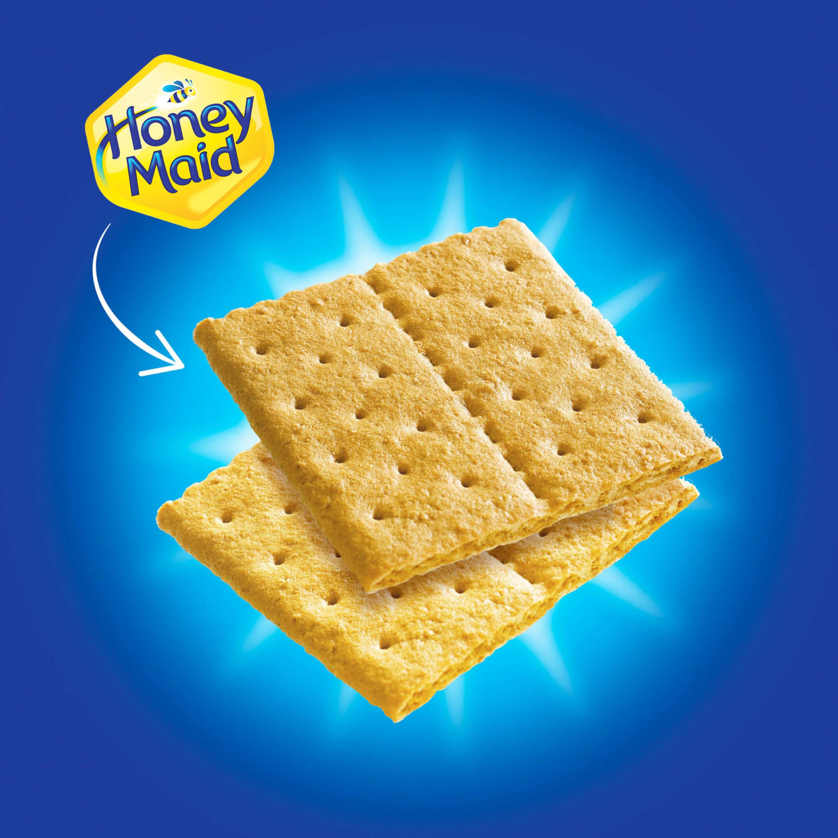 Honey Maid Fresh Stacks Graham Crackers – Bulk Travel Snacks, 6 Boxes (36 Stacks)