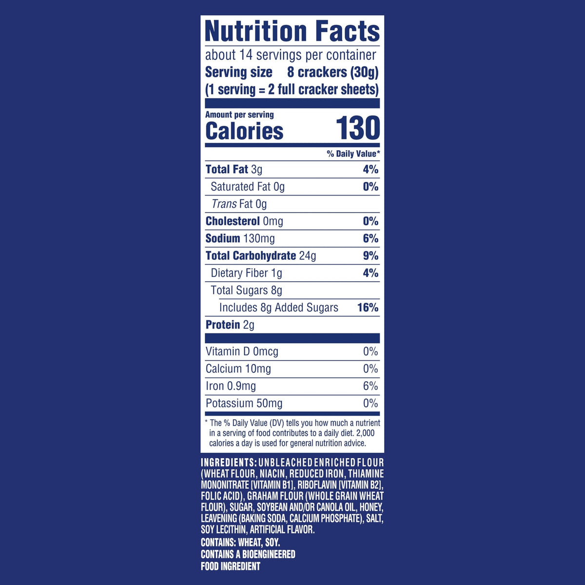 HONEY MAID Graham Crackers – 12 x 14.4 oz Boxes | Bulk Lunch Snacks