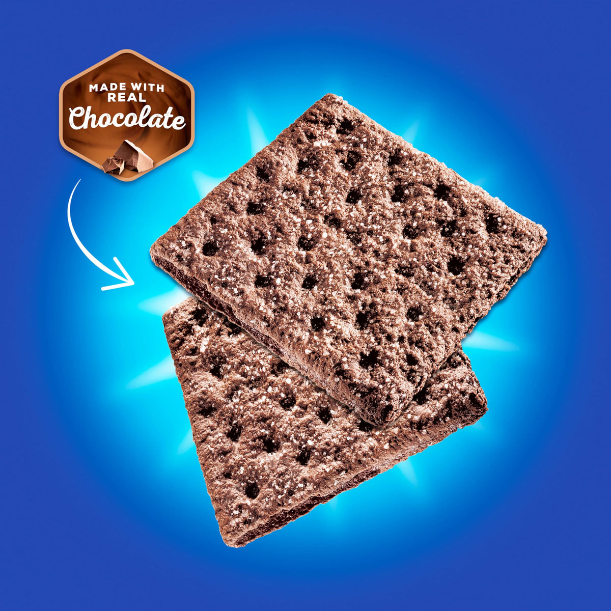 Honey Maid Fresh Stacks Chocolate Graham Crackers – Bulk Travel Snacks (6 Boxes, 36 Packs)
