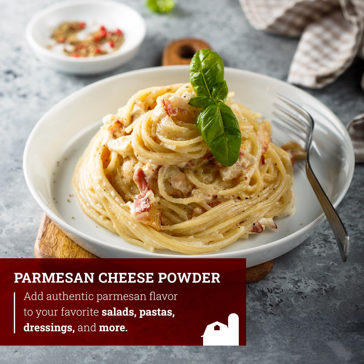 Hoosier Hill Farm Parmesan Cheese Powder, 1 lb – Authentic Parmesan Flavor for Pasta, Sauces, and More