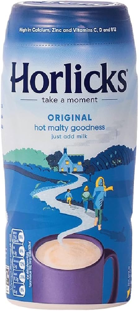 Horlicks Original Malt Beverage Mix - 4x 400g Jars (England)