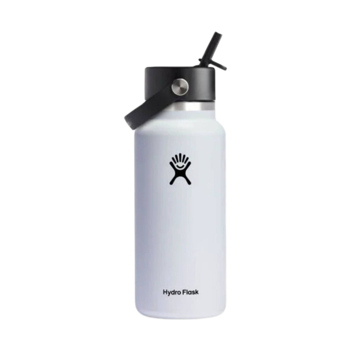 Hydro Flask 32 oz Wide Mouth With Flex Straw Cap - White