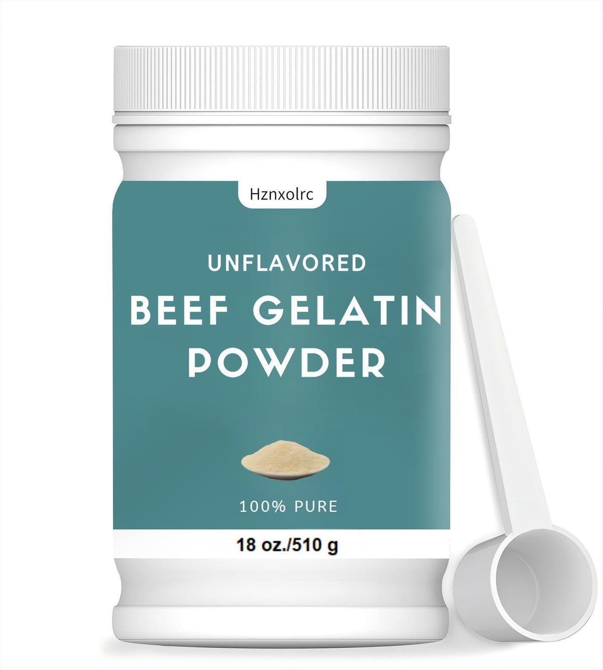 Hznxolrc 18 oz Beef Gelatin Powder Unflavored – Natural Thickener, Collagen Rich