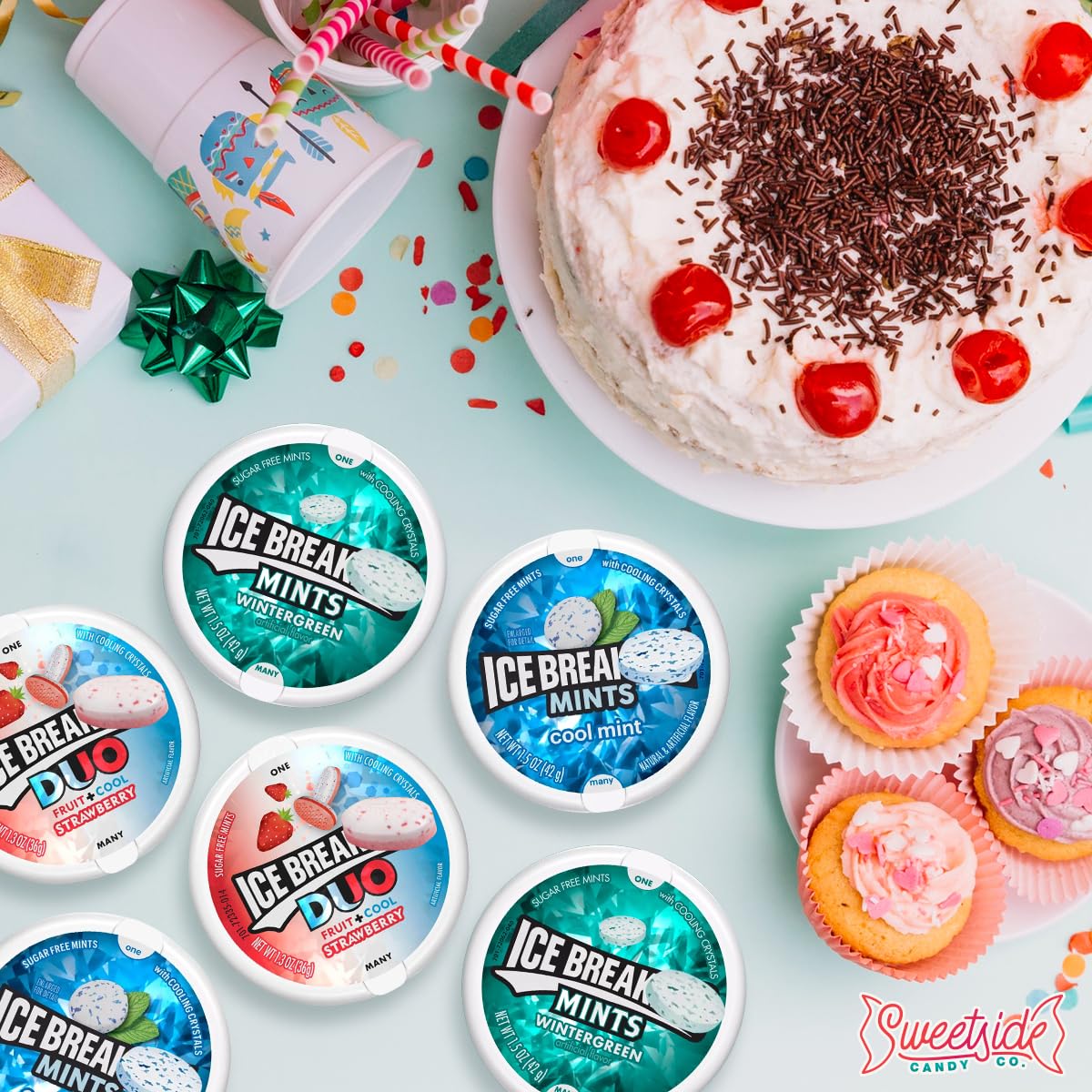 Ice Breakrs Hard Candy Variety Pack – Sugar Free Mints | SWEETSIDE CANDY CO.