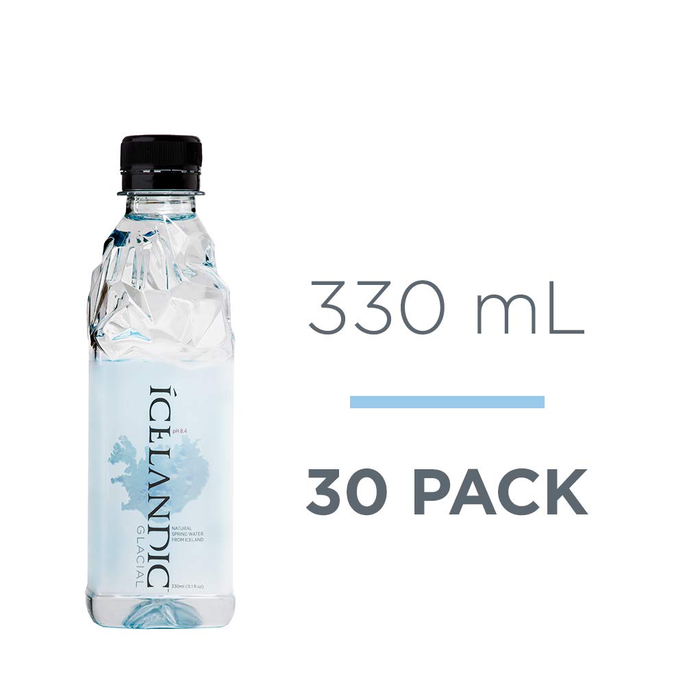 Icelandic Glacial Natural Spring Alkaline Water 330 mL – Pack of 30