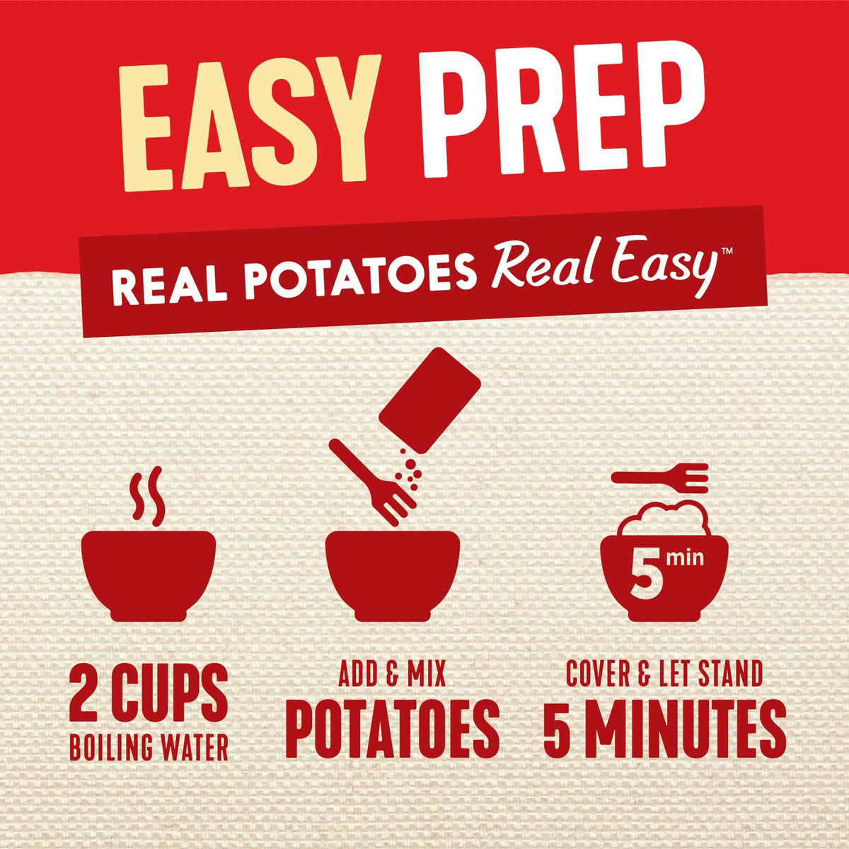 Idahoan Buttery Homestyle +Protein Mashed Potatoes — 6g Protein per Serving, Gluten-Free, Real Idaho Potatoes, Pack of 10