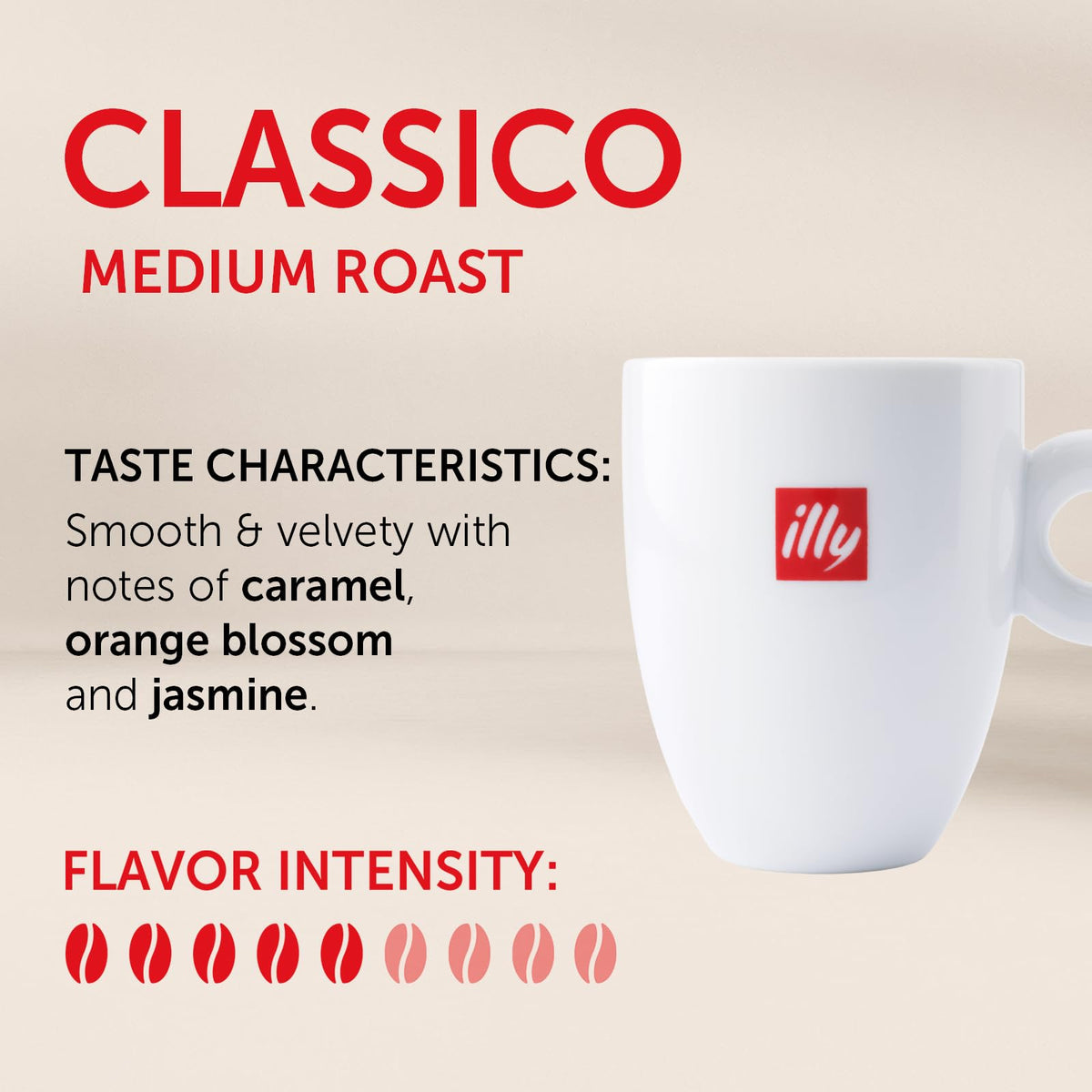 illy Instant Coffee Singles Classico Medium Roast - 40 Packets (2g Each) | Premium Arabica Coffee