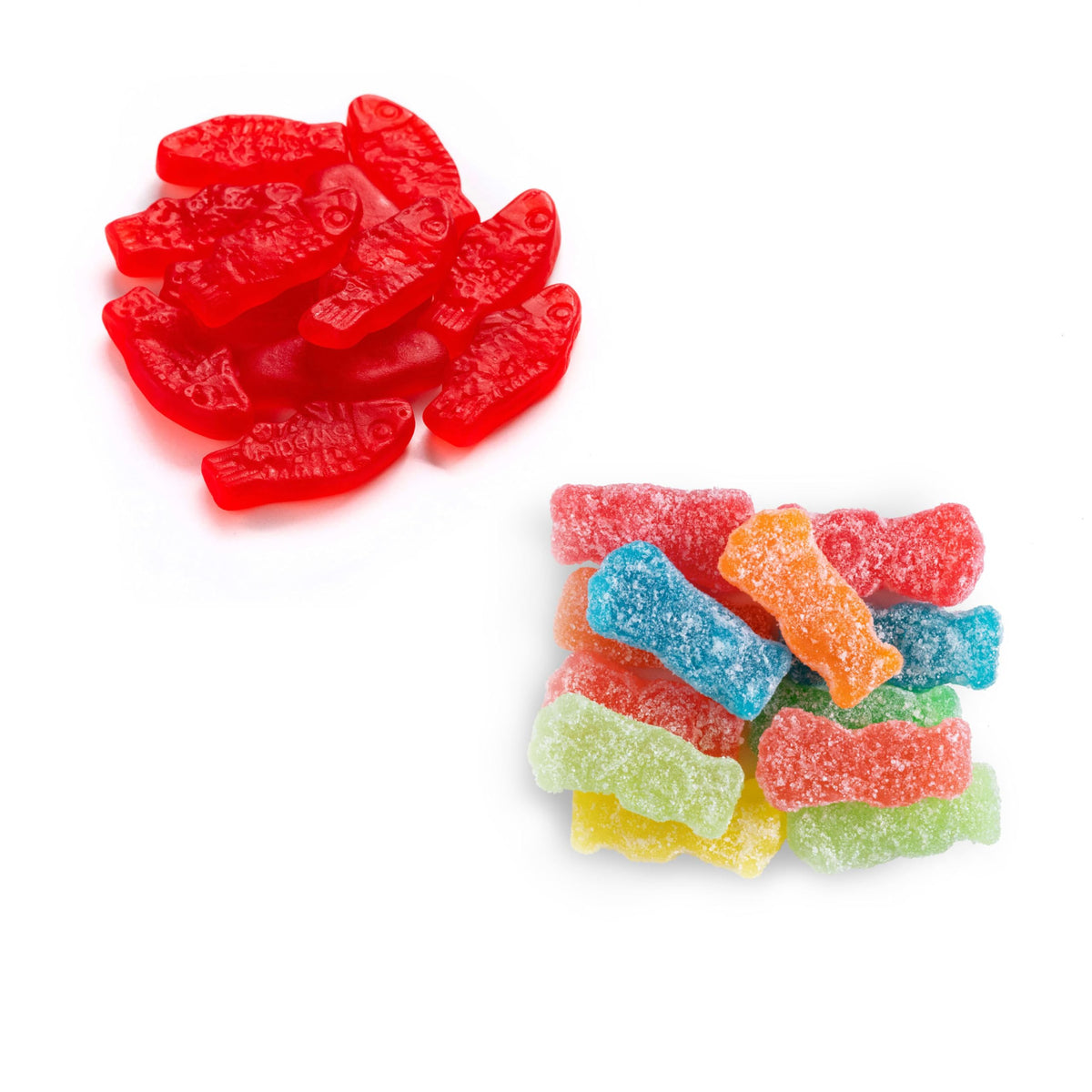 SOUR PATCH KIDS & SWEDISH FISH Mini Soft & Chewy Candy Variety Pack — 20 Snack Packs