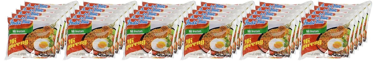 Indomie Mi Goreng Instant Stir Fry Noodles – Halal Certified – Original Flavor – Pack of 30