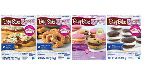 INTERC Easy Bake Mixes (4-Pack) for Hasbro Easy-Bake Oven – Real Food Refills