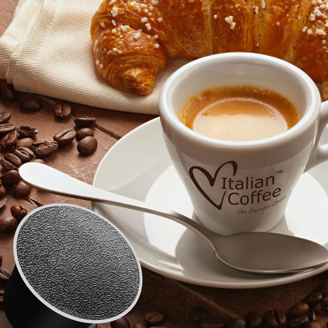 Italian Coffee for Espresso Lovers Pods for Nespresso Original – 100 Ristretto Pods