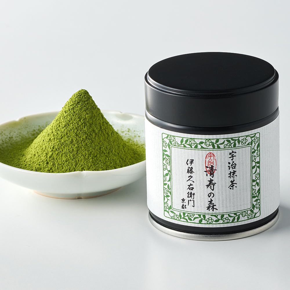 ITOHKYUEMON Kyoto Uji First-Harvest Ceremonial Grade Matcha Powder – Authentic Japanese Uji Matcha (20 g)