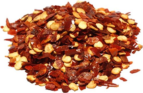 It's Delish Crushed Chilies Red Pepper Flakes – 5 Lbs Bulk Bag | Dried Chili Pepper Flakes