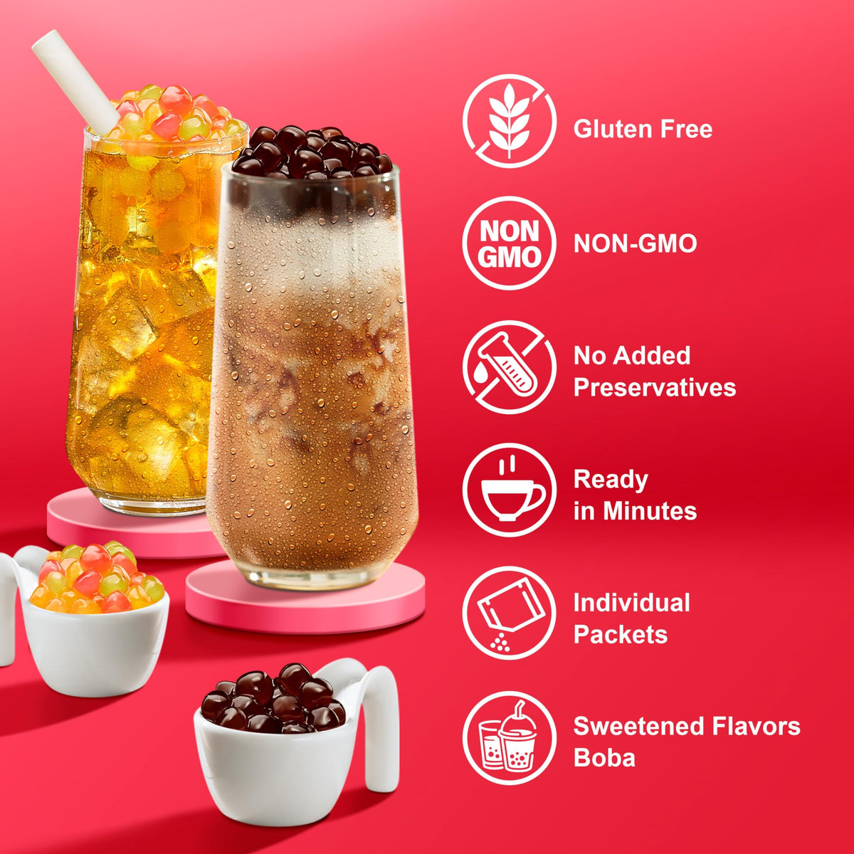 J WAY Local Flavor Instant Boba Bubble Tea Kit — Ready in Under 1 Minute